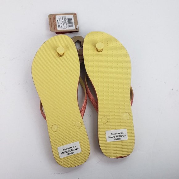 Havaianas Slim Gradient Sunset Womens Sandal Size 9/10 - Picture 3 of 4